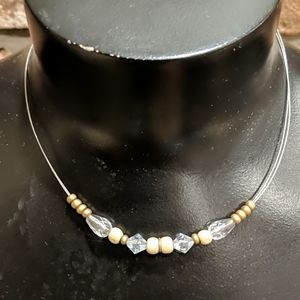 Mixed beaded necklace